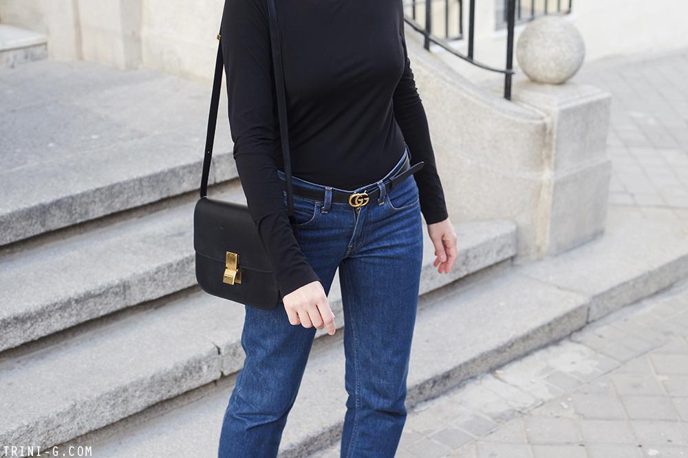 Trini | Wolford top Levis jeans