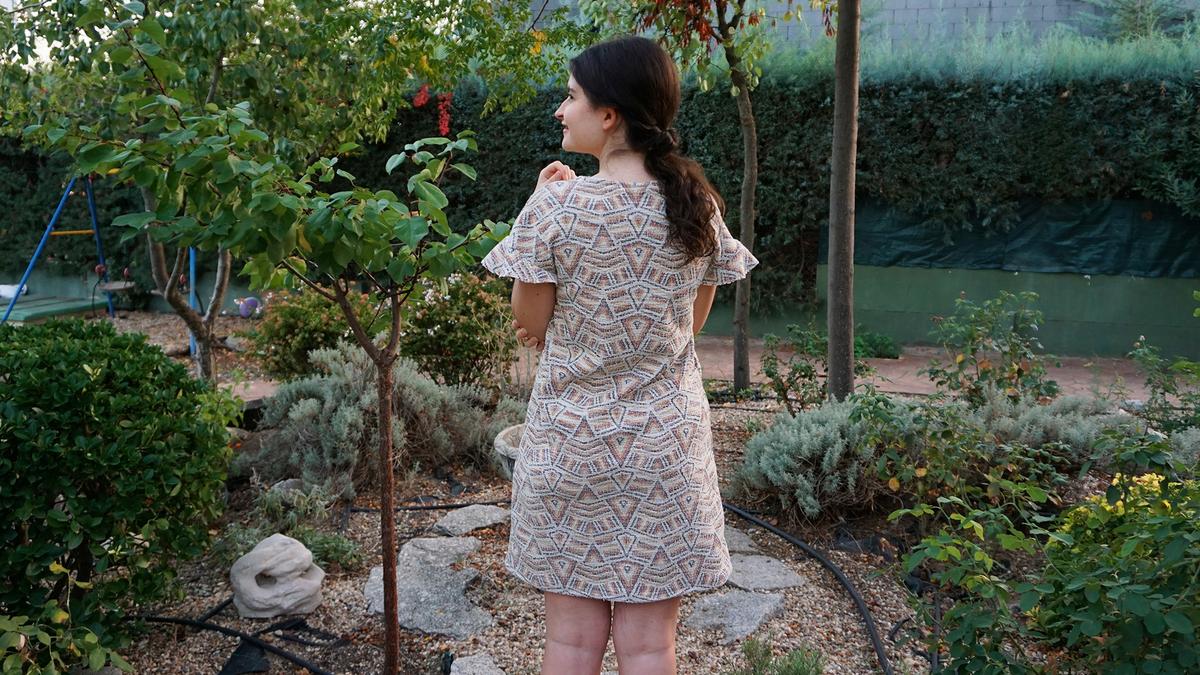 diy vestido corto punto