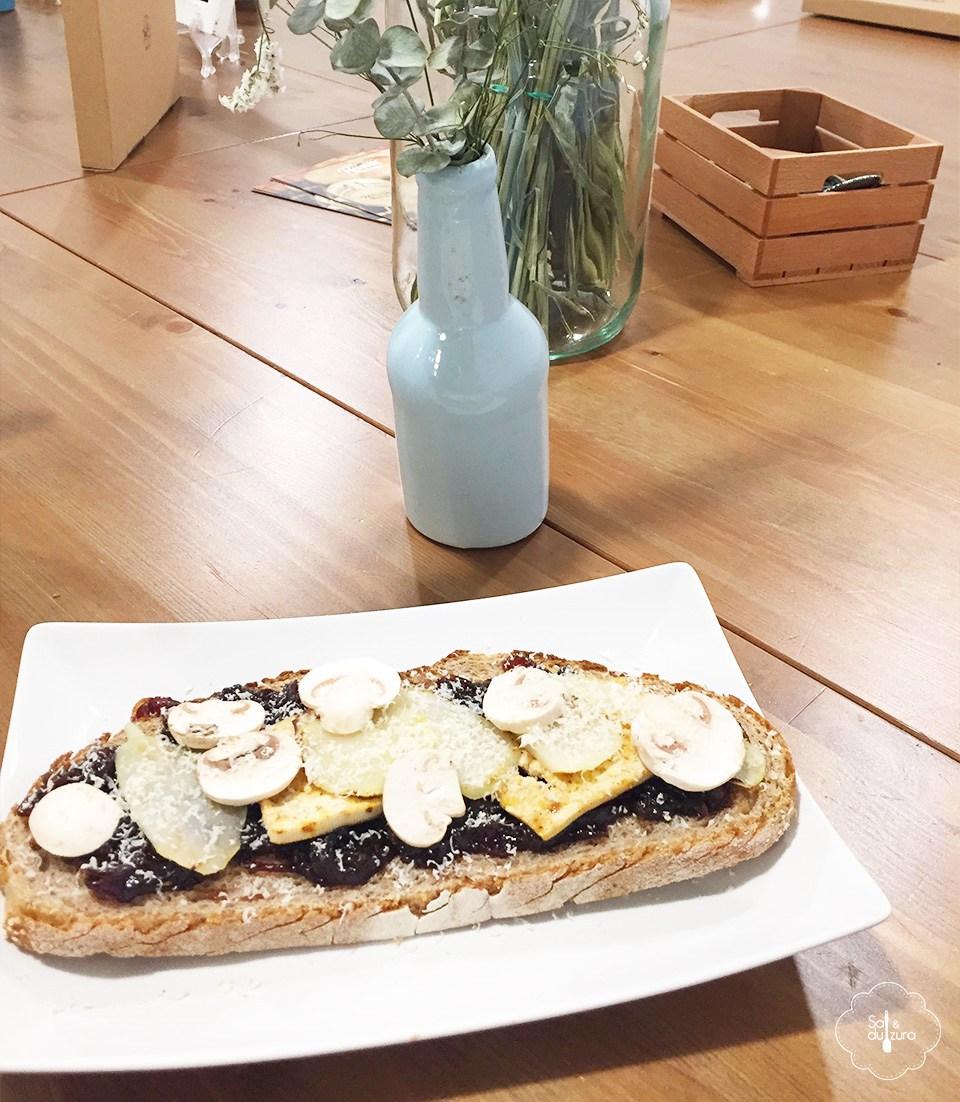 tostada the rustik bakery new veggie