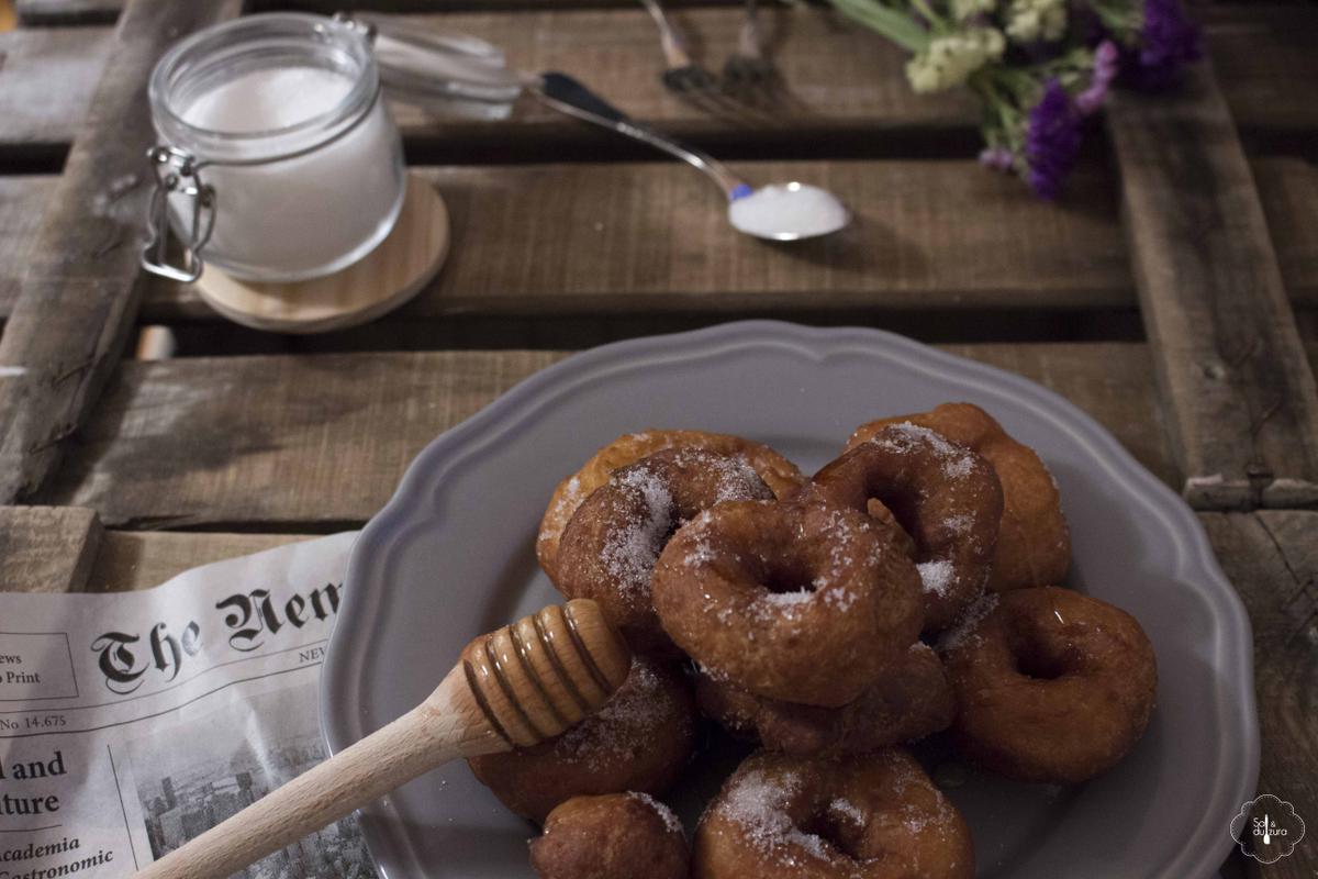 Buñuelos de boniato para todos los santos