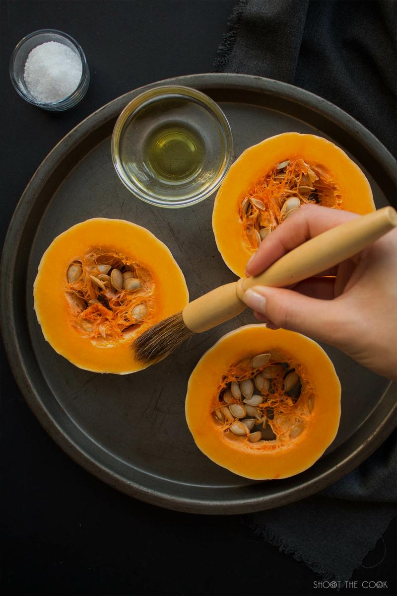 troncos calabaza con cuscus