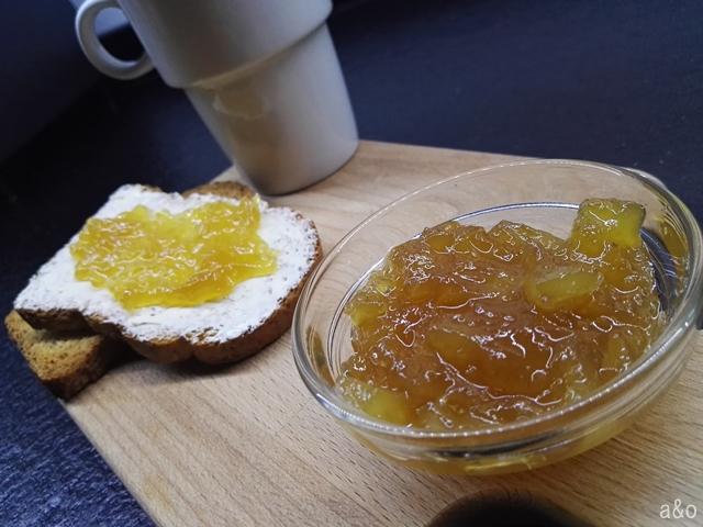 Mermelada de piña.