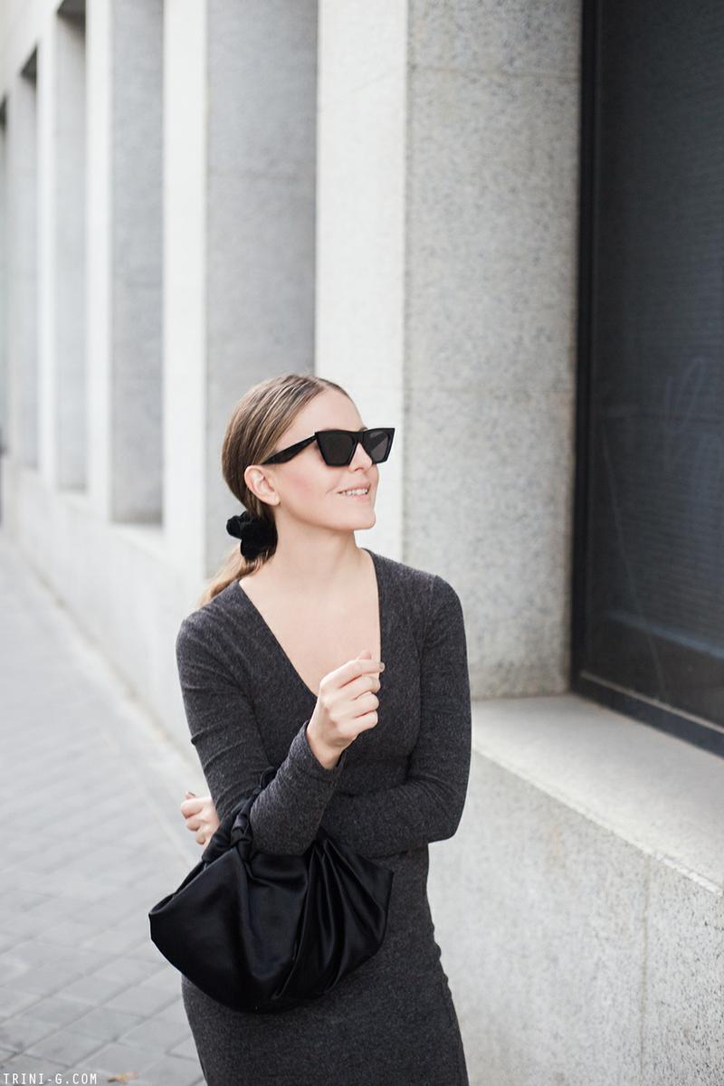 Trini | T by Alexander Wang dress Manolo Blahnik shoes