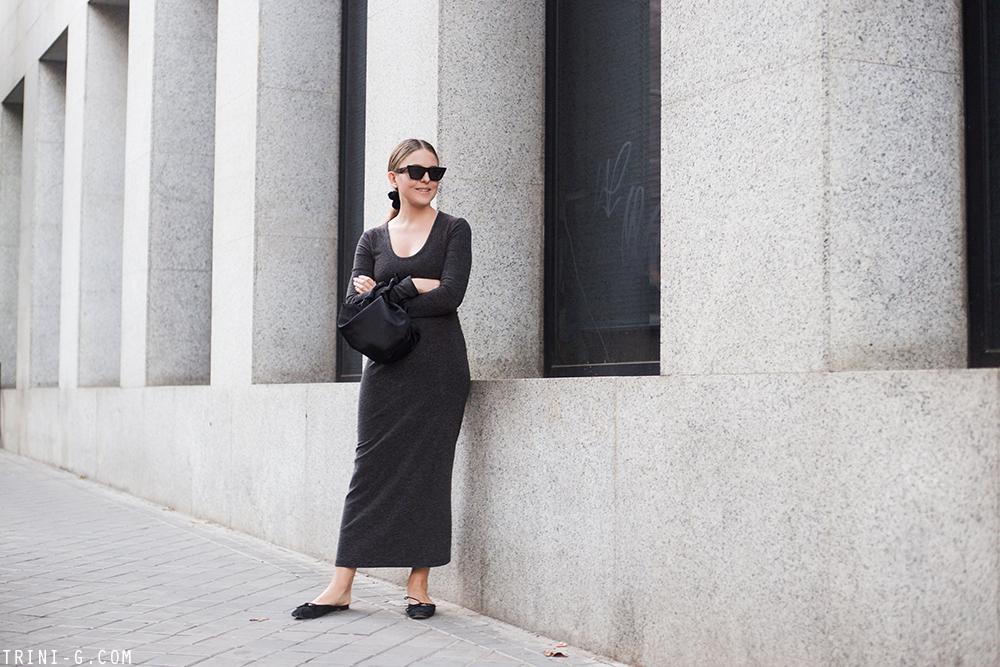 Trini | T by Alexander Wang dress Manolo Blahnik shoes