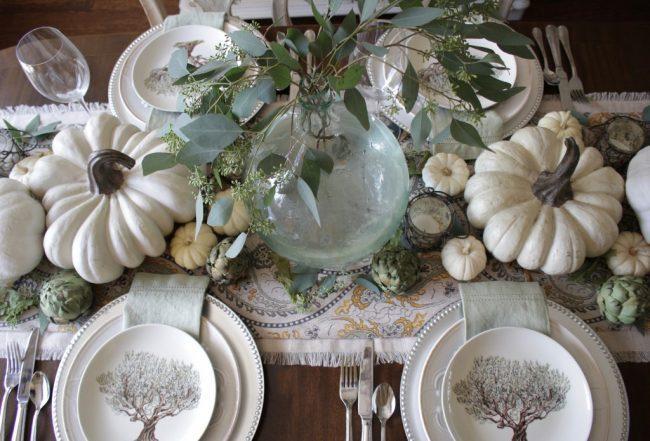 Una mesa elegante otoñal de MAISON De CINQ