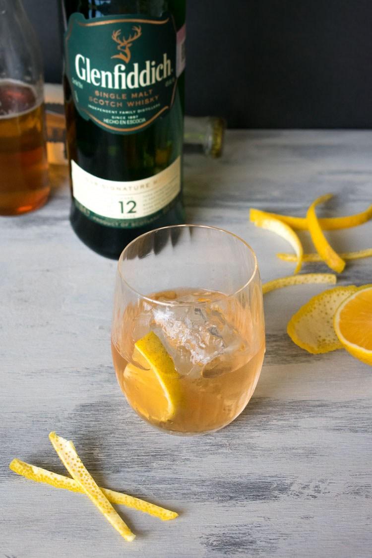 cocteles con whisky, clasicos con glenfiddich