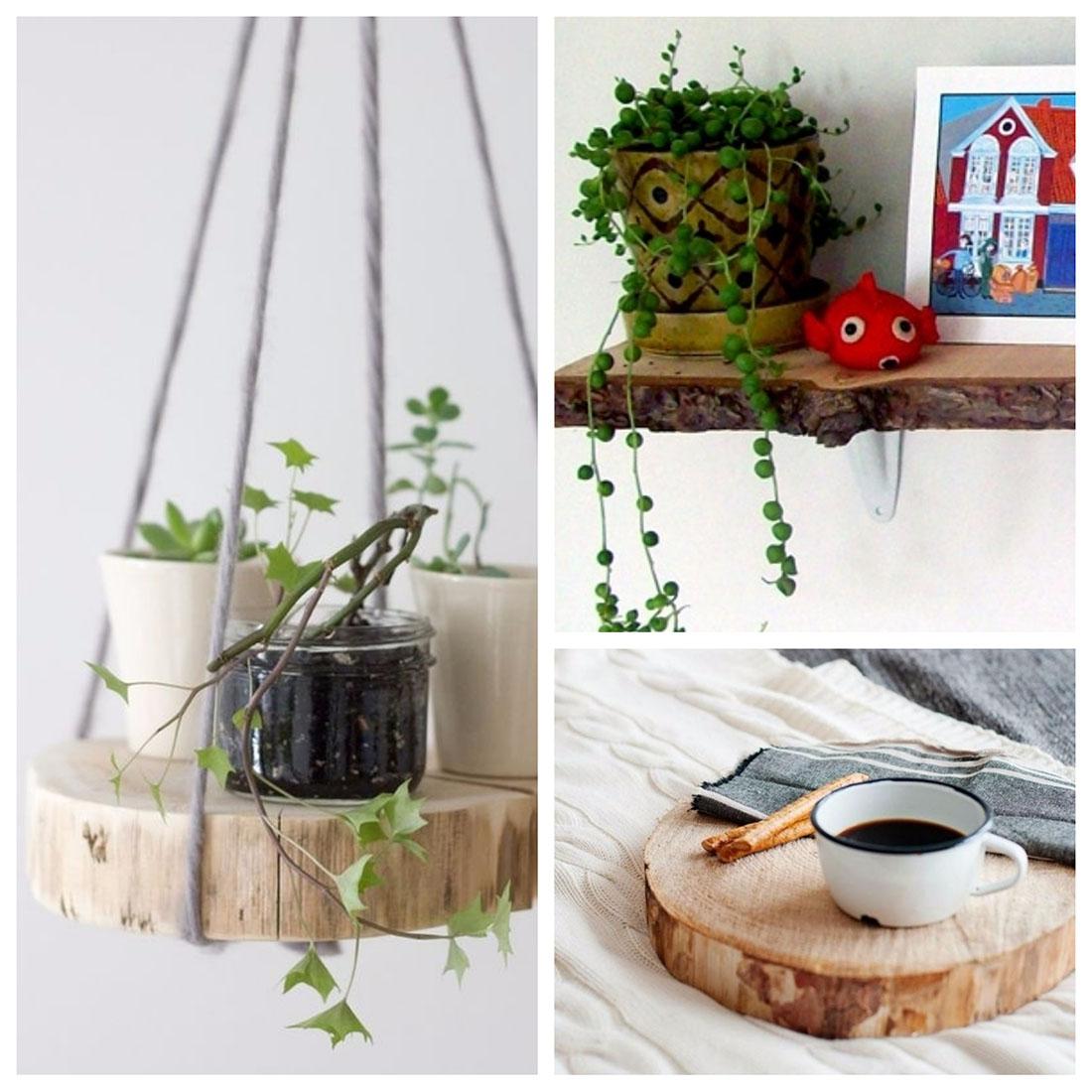 Decoración con ramas de madera - DIY natural