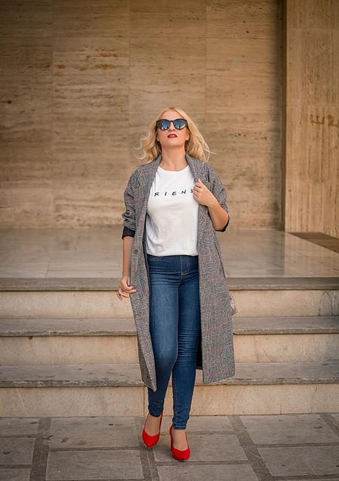 camiseta básica friends