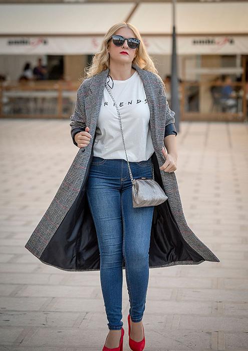 camiseta básica friends