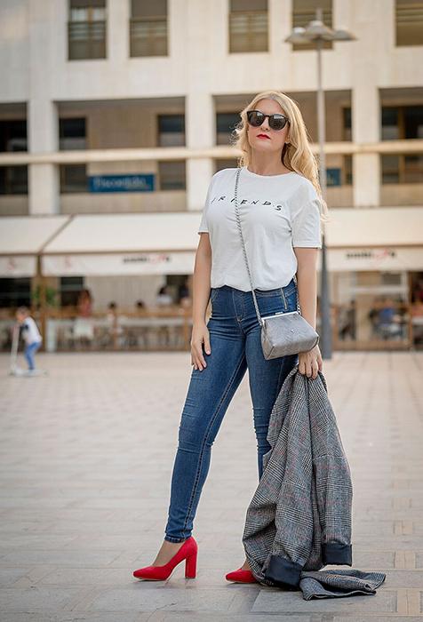 camiseta básica friends