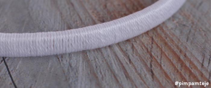 aro forrado ganchillo