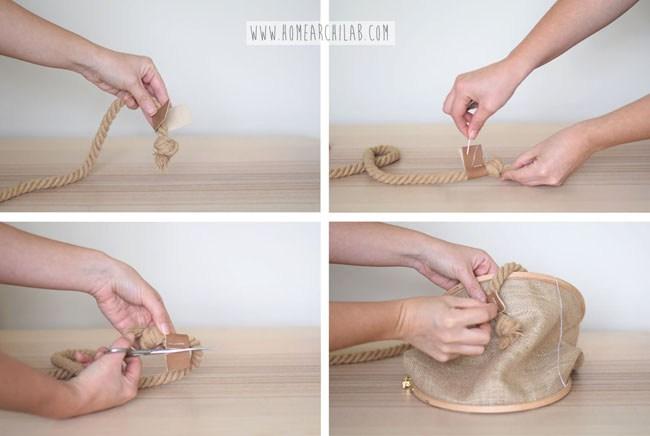 diy cesta de costura
