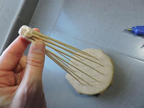 DIY árbol de navidad con palillos