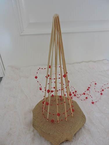 DIY: árbol de navidad con palillos