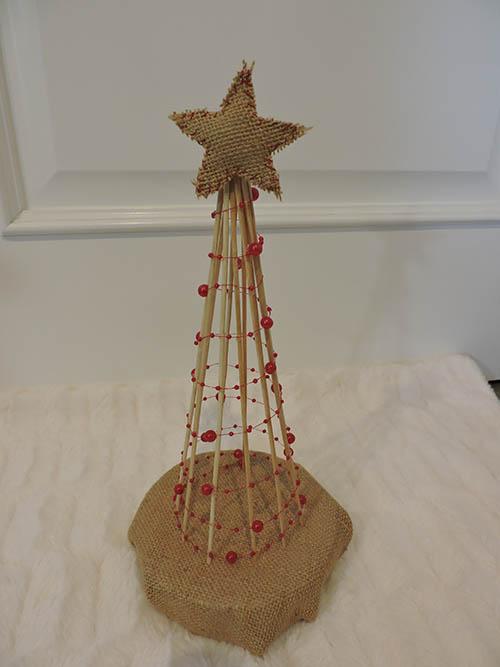 DIY: árbol de navidad con palillos