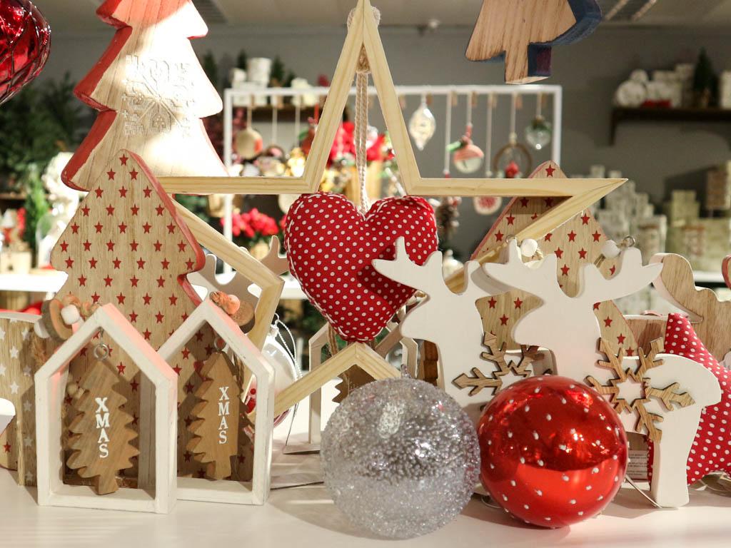 adornos navideños de inspiración nordica