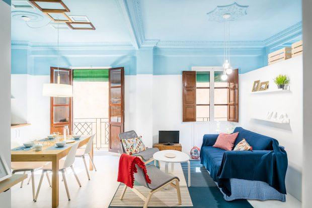 molfuras de cuadros en el techo