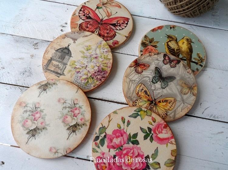 Pasavasos para decorar tu mesa!!!