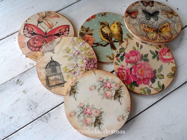 Pasavasos para decorar tu mesa!!!