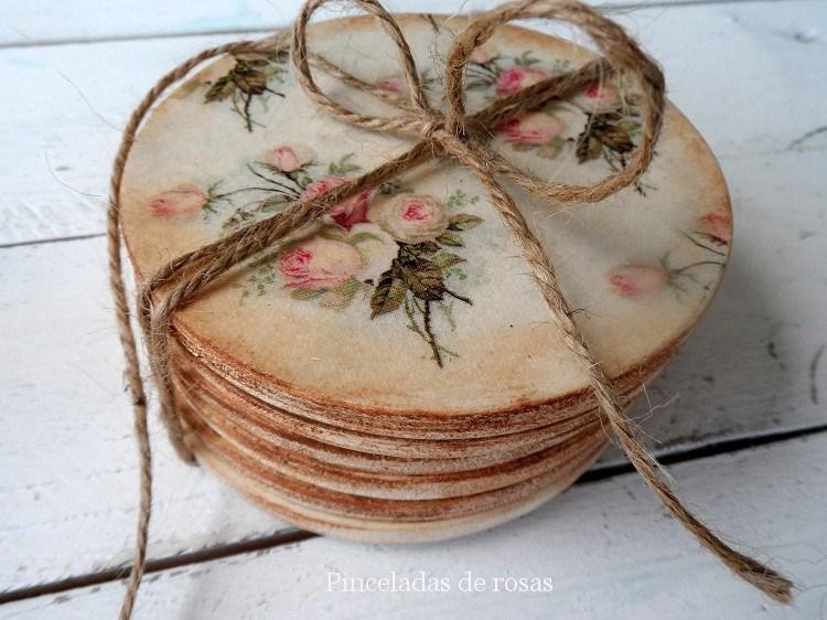 Pasavasos para decorar tu mesa!!!