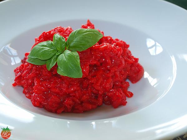 Risotto de remolacha HortoGourmet