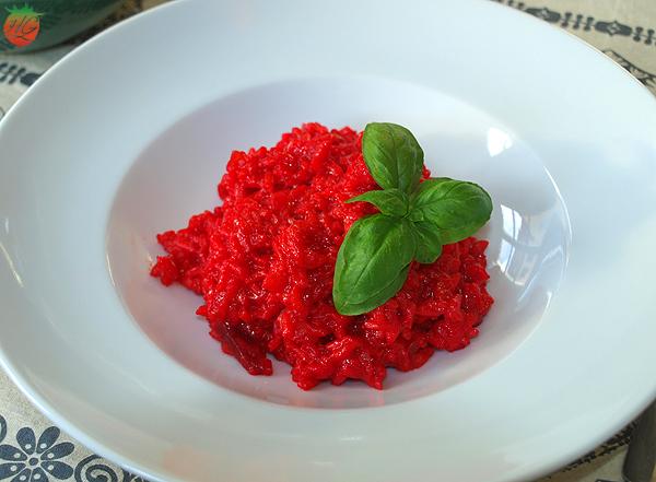 Risotto de remolacha HortoGourmet
