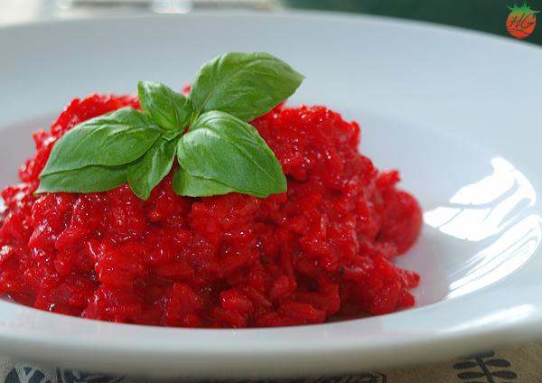 Risotto de remolacha HortoGourmet