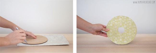 como hacer una pantalla de lampara