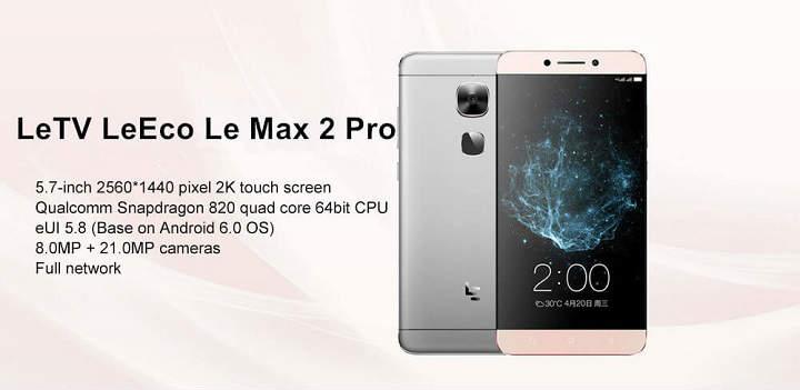 LeTV LeEco Le Max 2 Pro Imagen 01