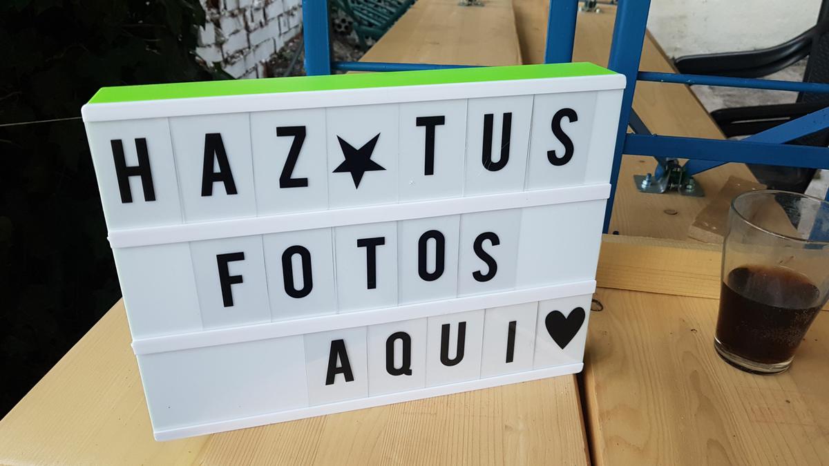 boda DIY - Cartel para el photocall