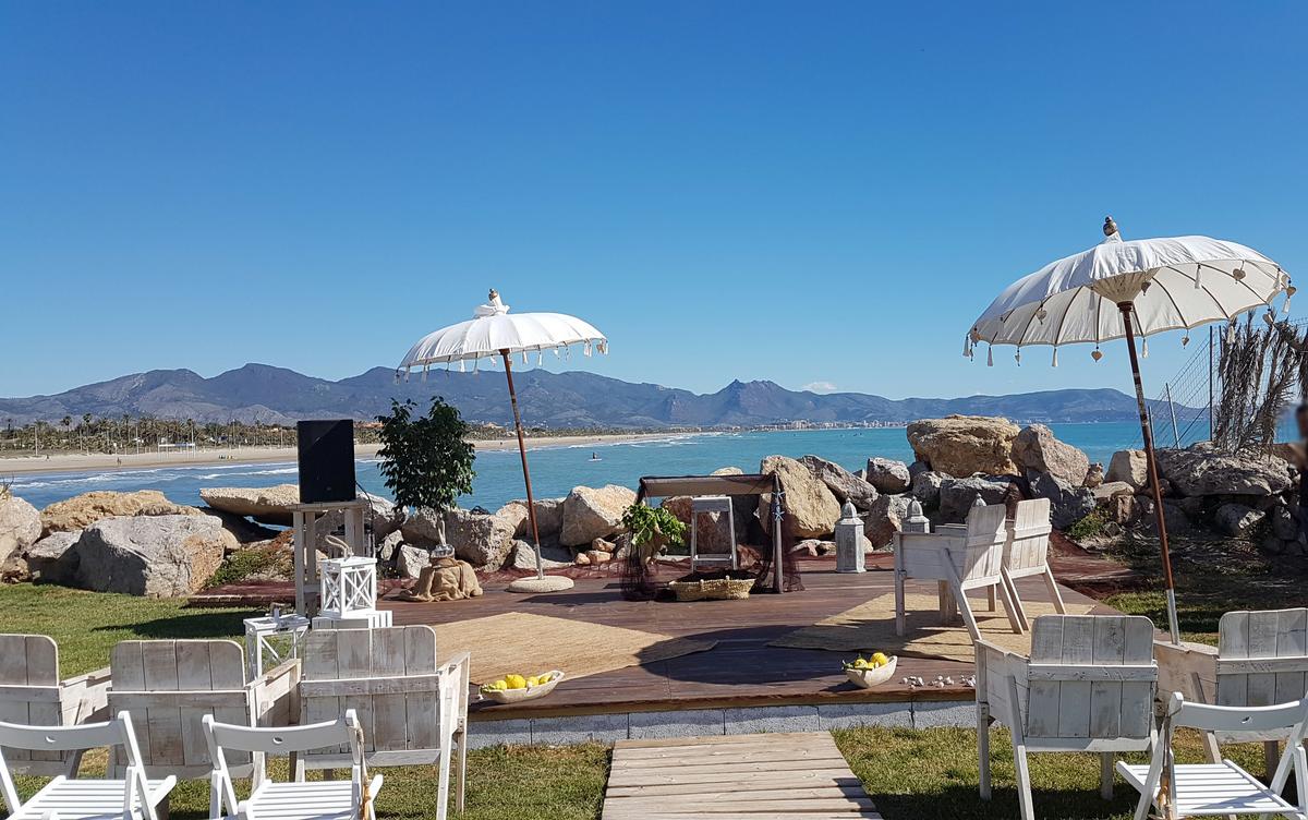 boda DIY - El montaje de la ceremonia