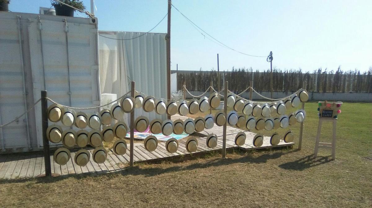 boda DIY - Sombreros y paipais de rafia