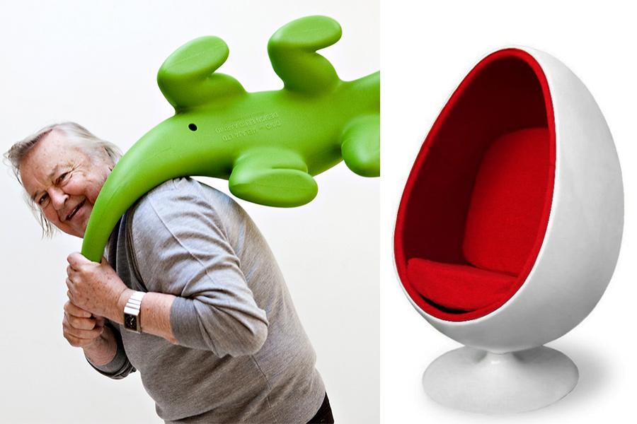 Designer Eero Aarnio.