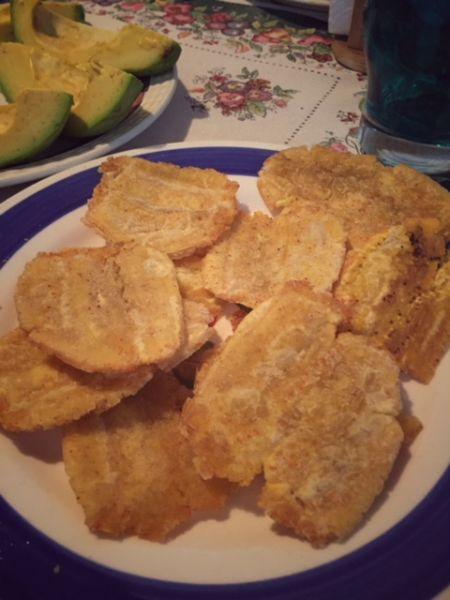 patacones de la gastronomía cafetera