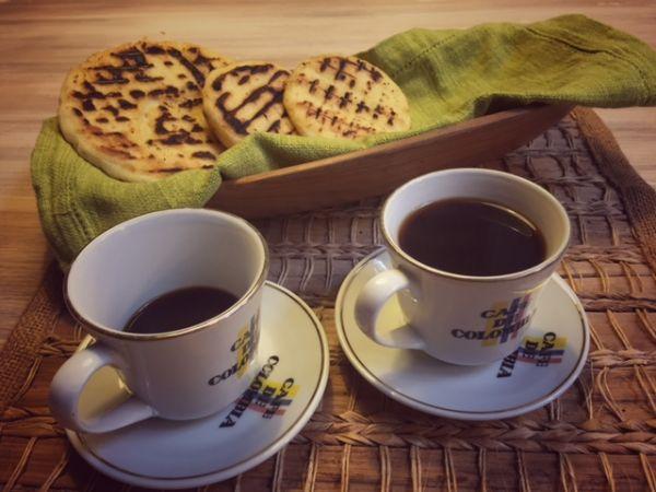arepas de la gastronomía cafetera