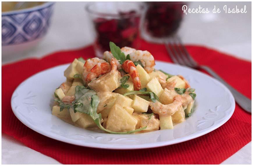 Recetas de ensaladas para Navidad