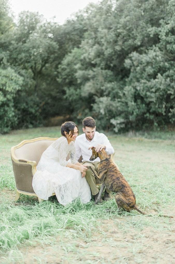 organical slow autumn elopement