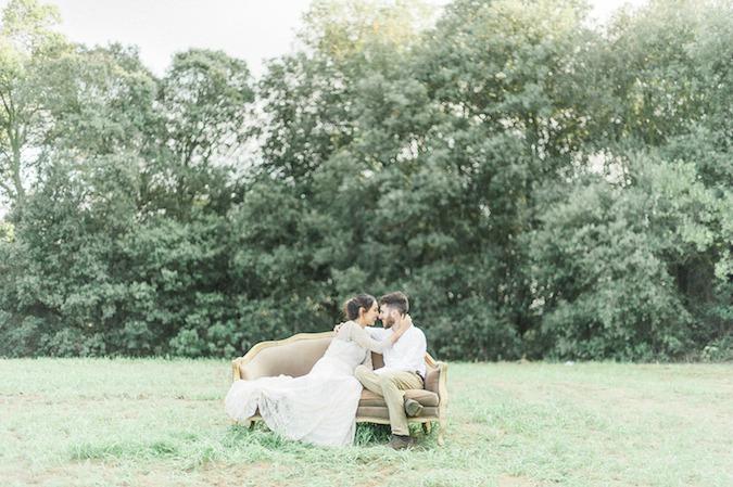 organical slow autumn elopement