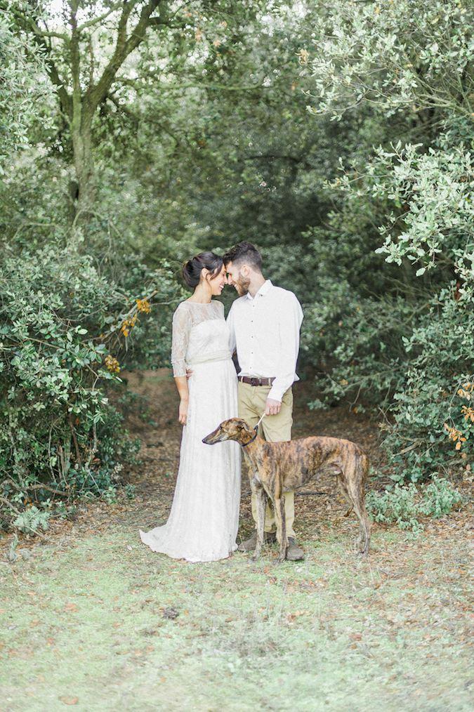 organical slow autumn elopement