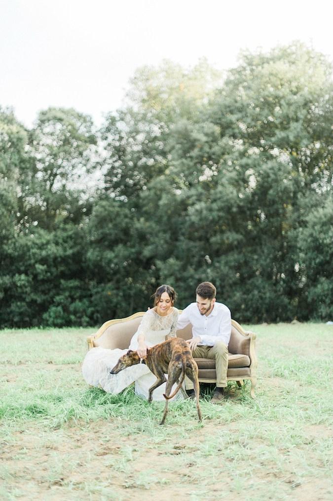 organical slow autumn elopement