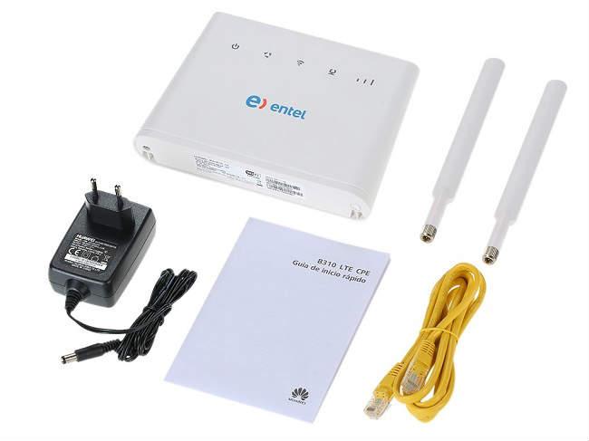 Router LTE para Eltel Claro Orange Movistar liberado con 2 antenas conexion LTE y 32 dispositivos WiFi simultaneamente
