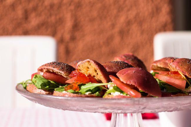 Un menú con los sentidos y con los colores.