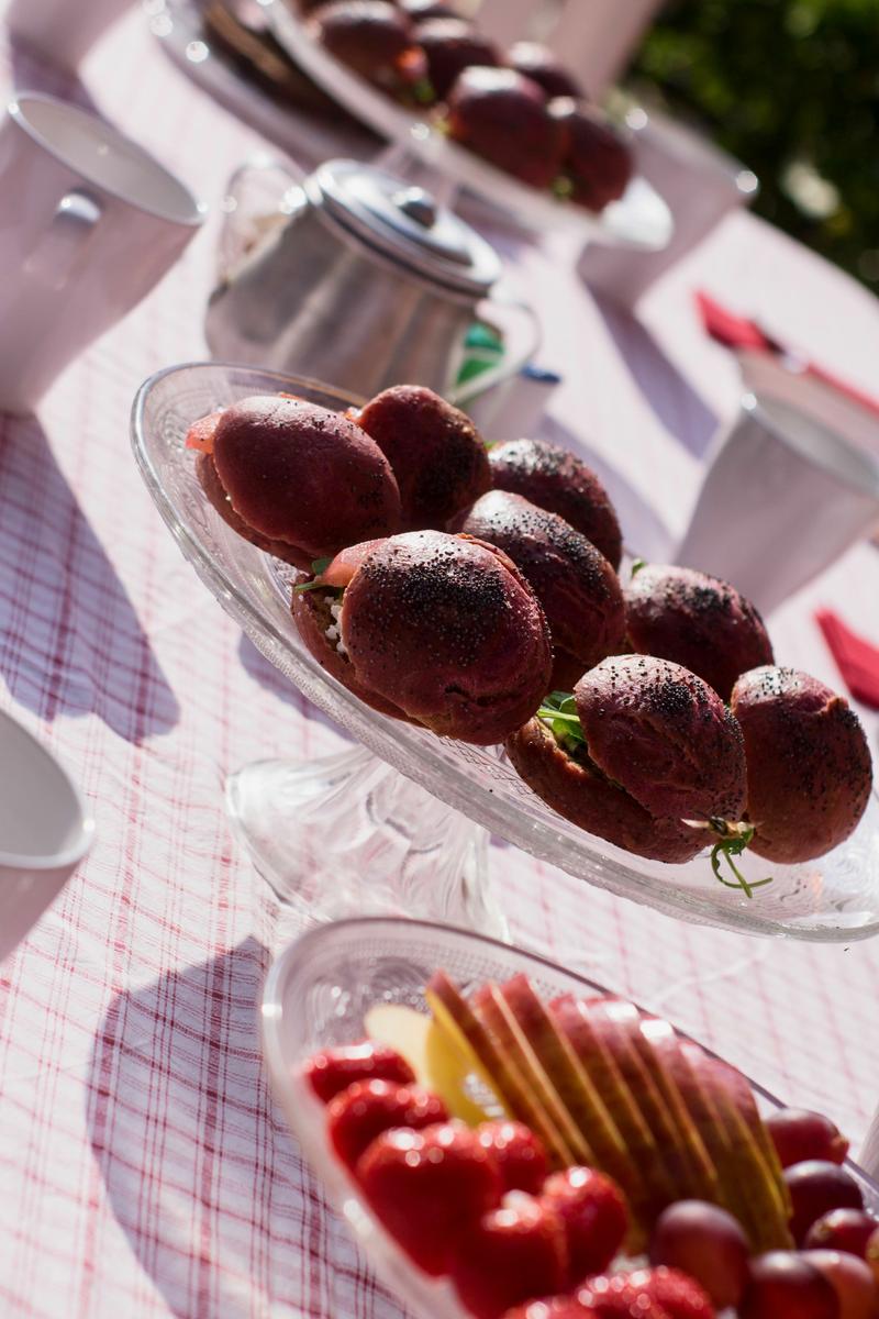 Un menú con los sentidos y con los colores.