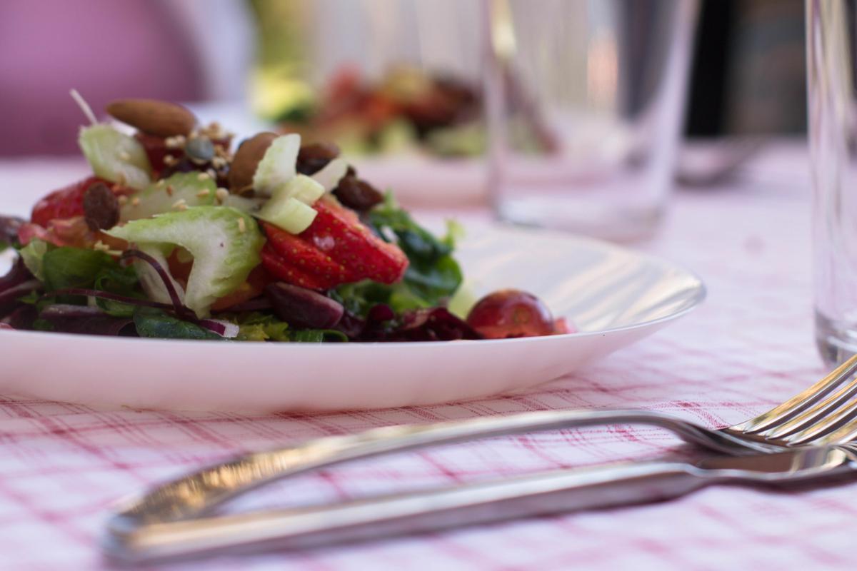 Un menú con los sentidos y con los colores.