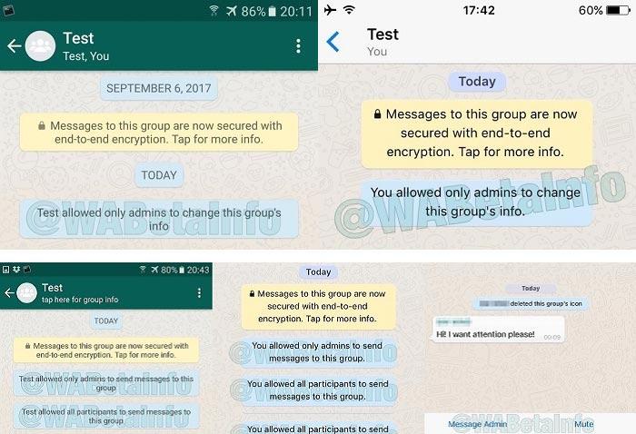 imagen whatsapp novedades grupos