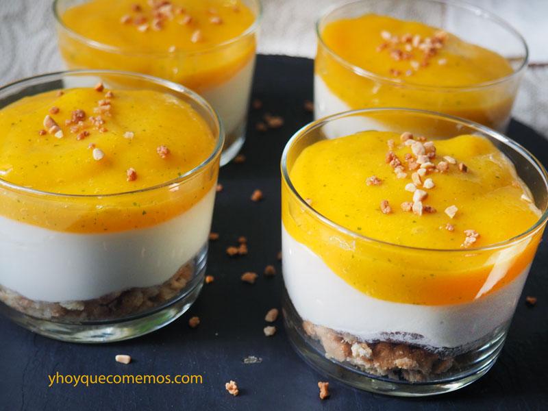 crema de yogur con mango 2