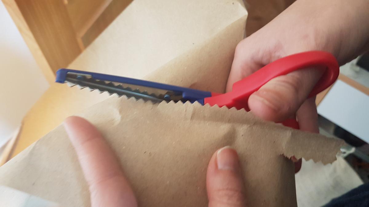 calendario de adviento - recortar cuadraditos para los números