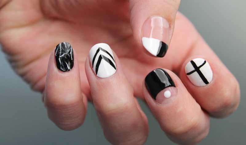 diseños de uñas paso a paso