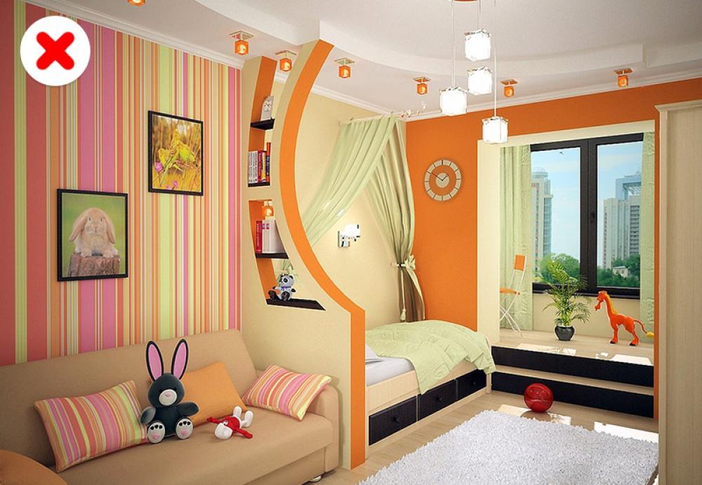 Mal uso del color en decoracion