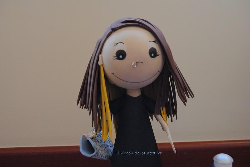 Fofucha barbera personalizada